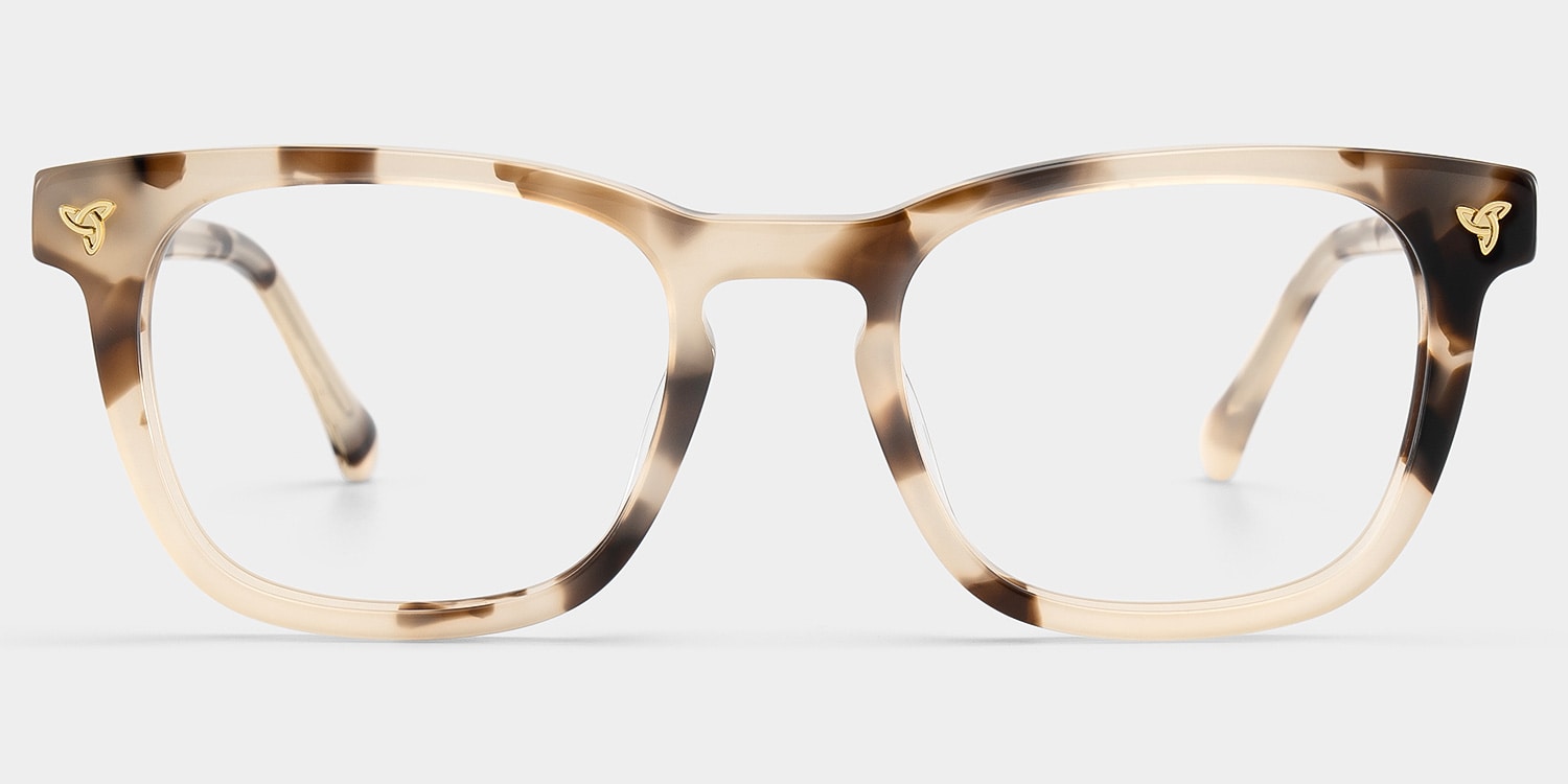 Heather Square Tortoise Glasses