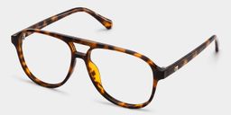 Luna Tortoise Aviator Glasses3