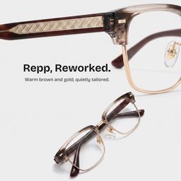 Eden Brown Browline Glasses0