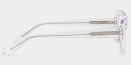 Leona Rectangle Clear Glasses4