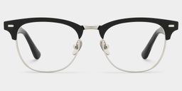 Penelope Browline Silver Glasses1
