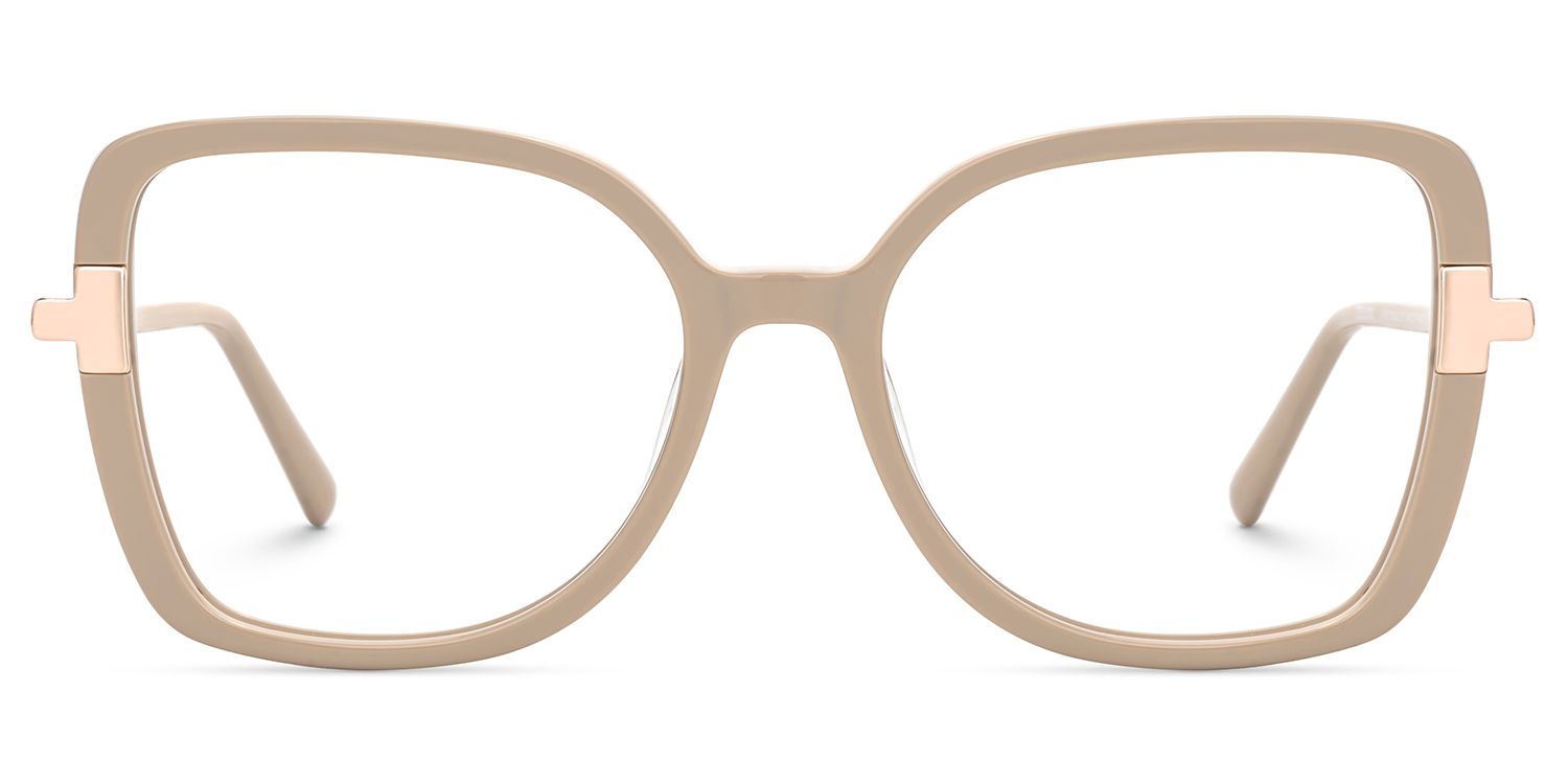 Oversized Square Glasses - Women's Glasses0