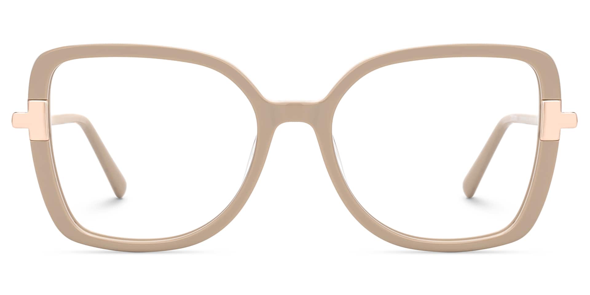 Oversized Square Glasses - Women's Glasses0