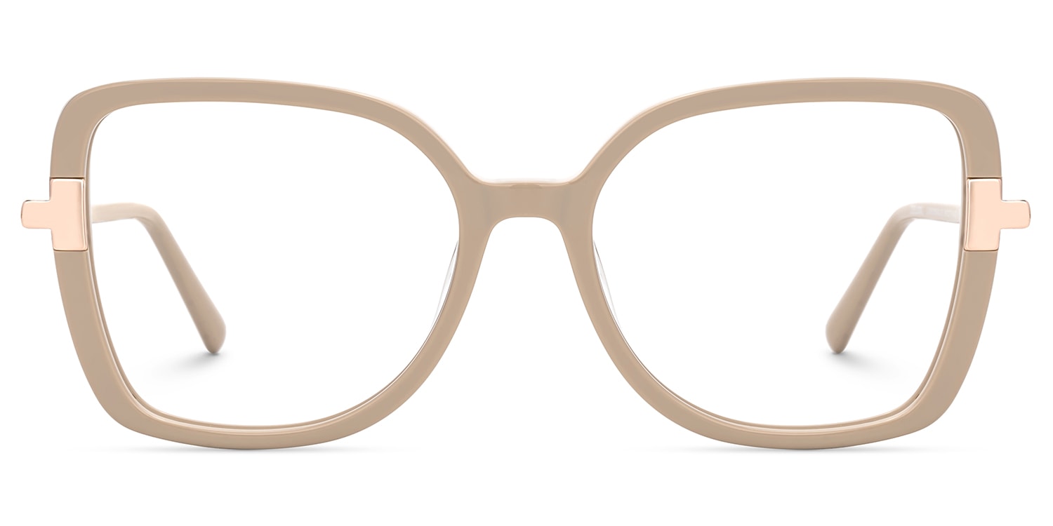 Oversized Square Glasses - Women's Glasses0