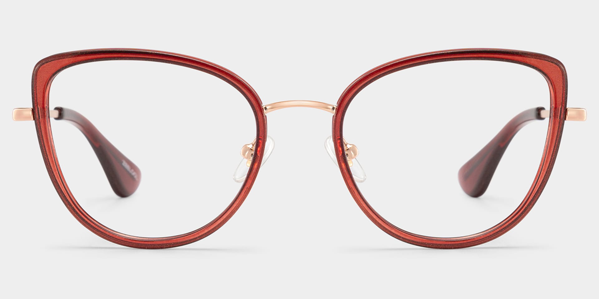 Celine Cat-eye Red Burgundy Eyeglass Frames for Women | ZEELOOL2