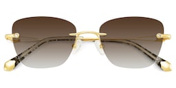 Seth Rectangle Gold Glasses1