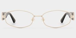 Dakota Brown Rectangle Glasses0