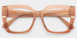 Mavis Square Beige Glasses2