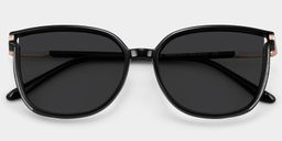 Rodz Black Square Sunglasses1