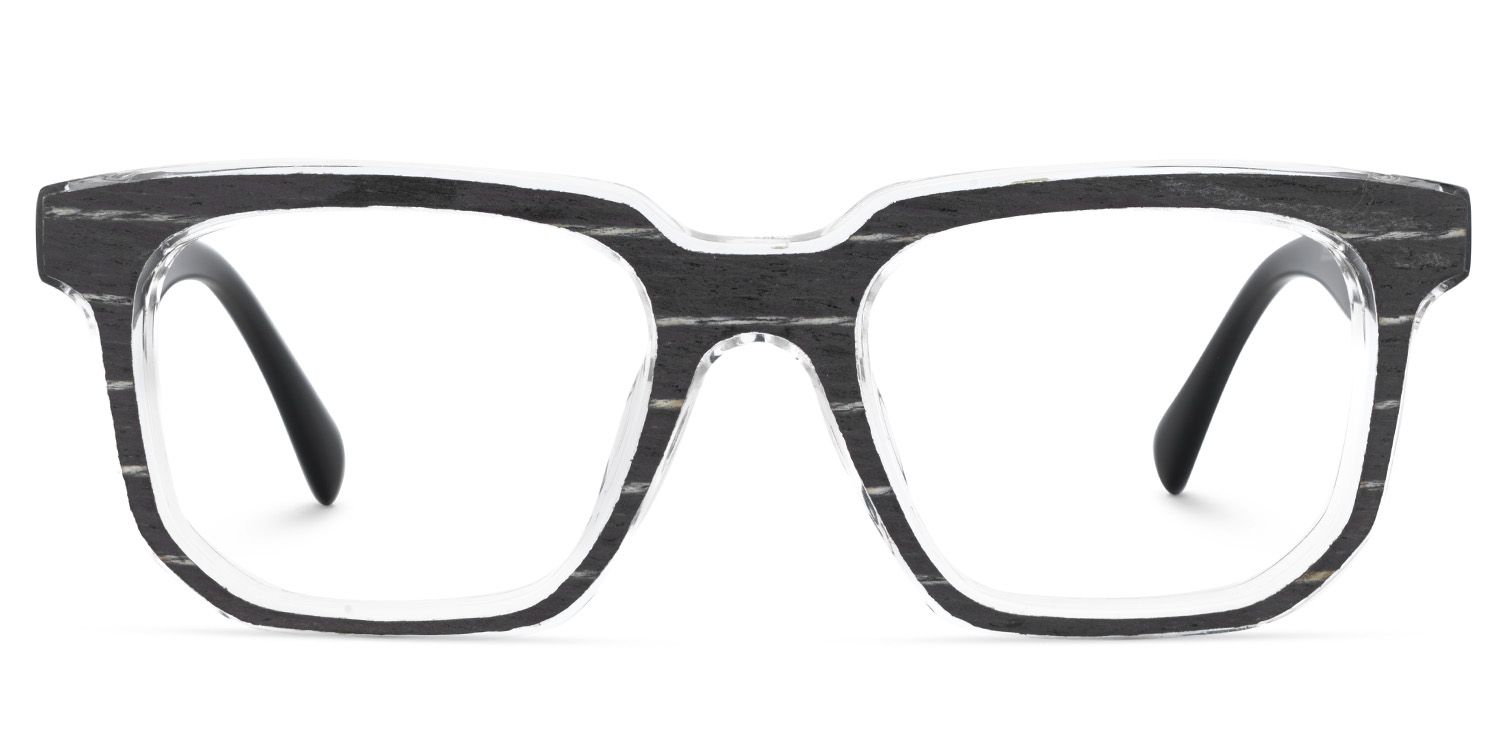 Matte Black Men's Eyeglasses1