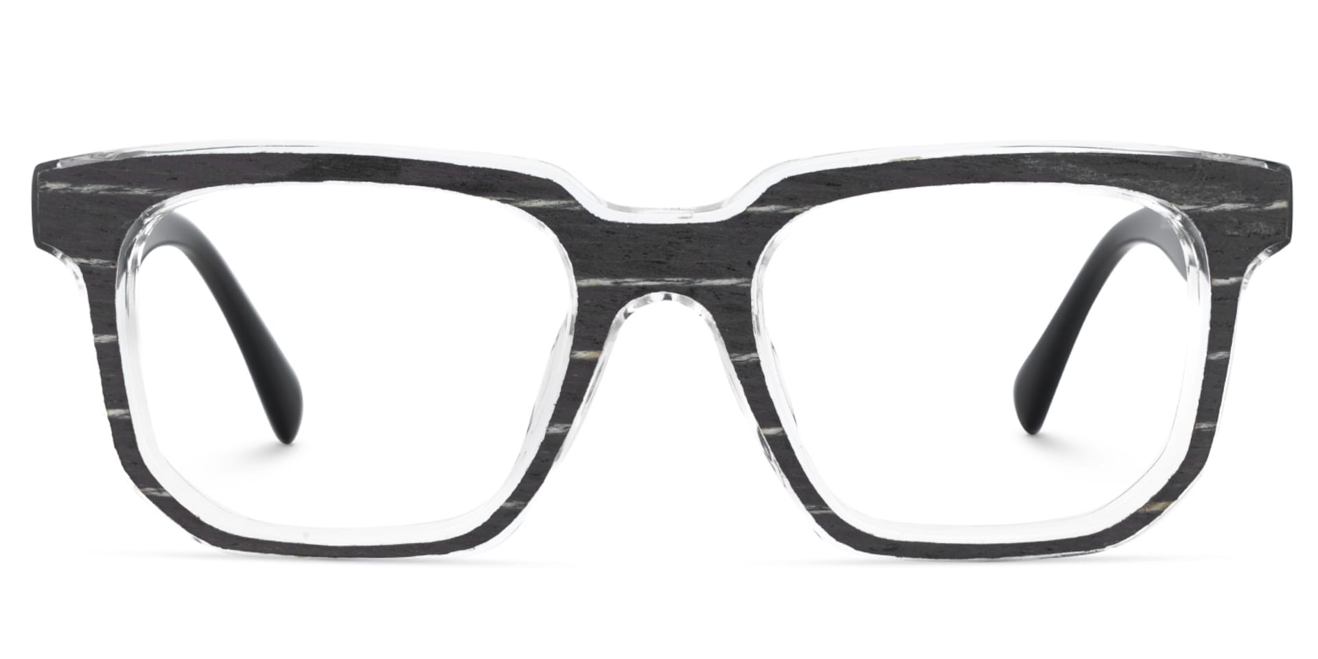 Matte Black Men's Eyeglasses1