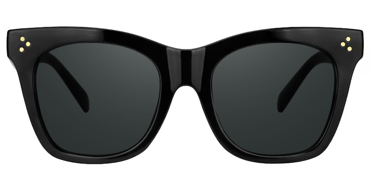 Gordon Rectangle Black Glasses