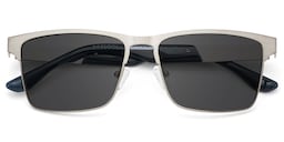 Jasper Browline Silver Glasses1