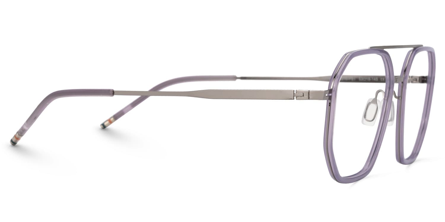 Bethany Aviator Purple Glasses2