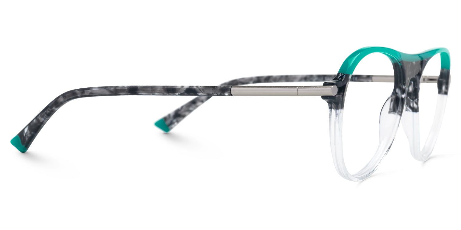 エレッセ  sizeL Cisse Brown Thin Frame Eyeglasses | Zeelool Optical