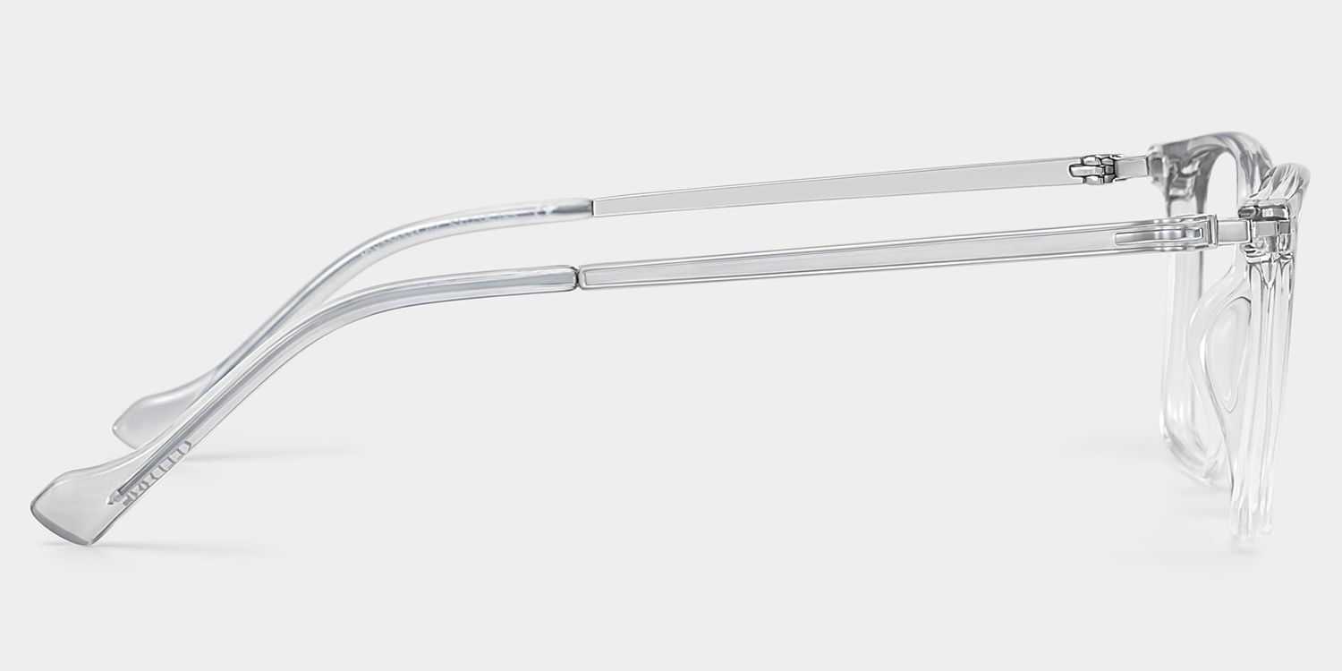 Archer Men Grey Glasses in Rectangle Frames | ZEELOOL4