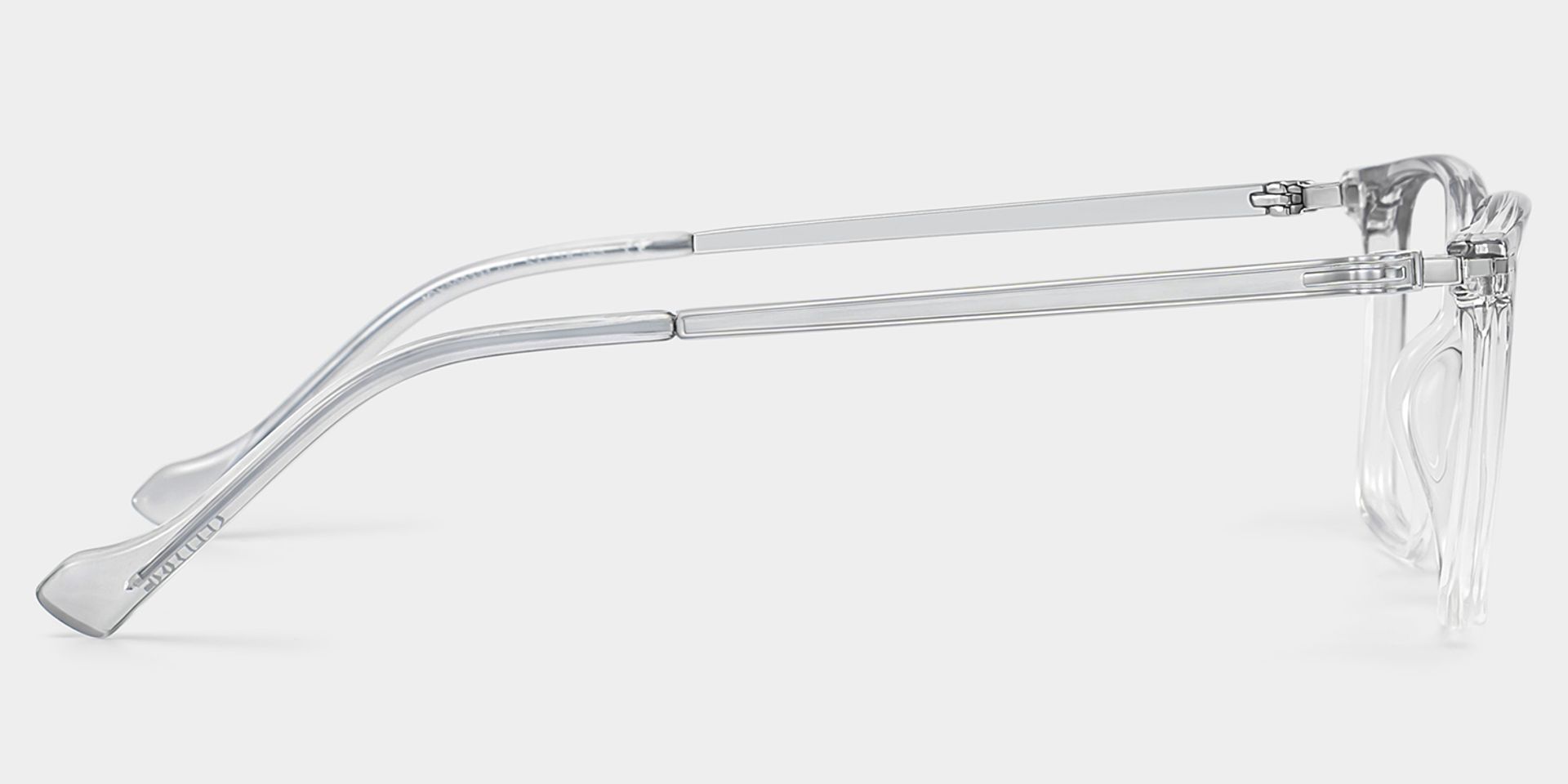 Archer Men Grey Glasses in Rectangle Frames | ZEELOOL4