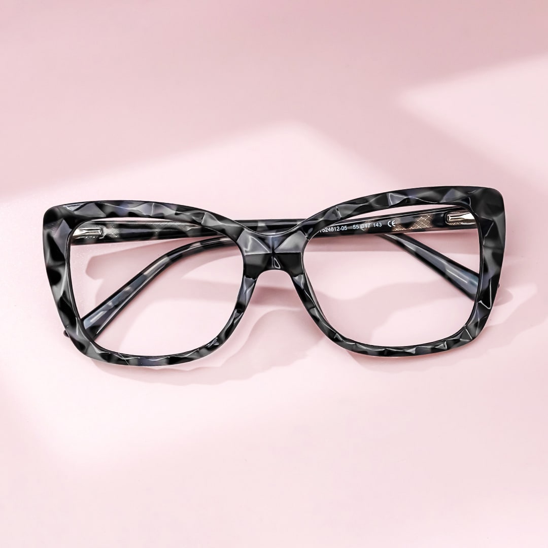 Edna Cateye Gray-Tortoise Glasses