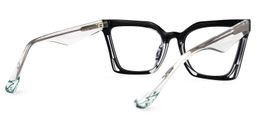 Luby Cateye Black Glasses3