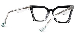Luby Cateye Black Glasses3
