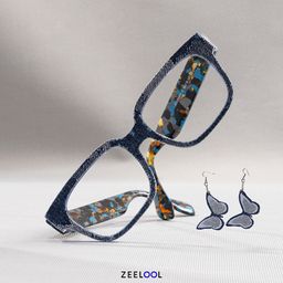 Colin Gray Rectangle Glasses0