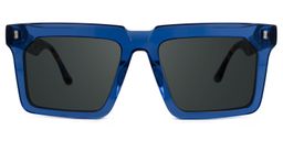 Moreland Rectangle Blue Glasses0
