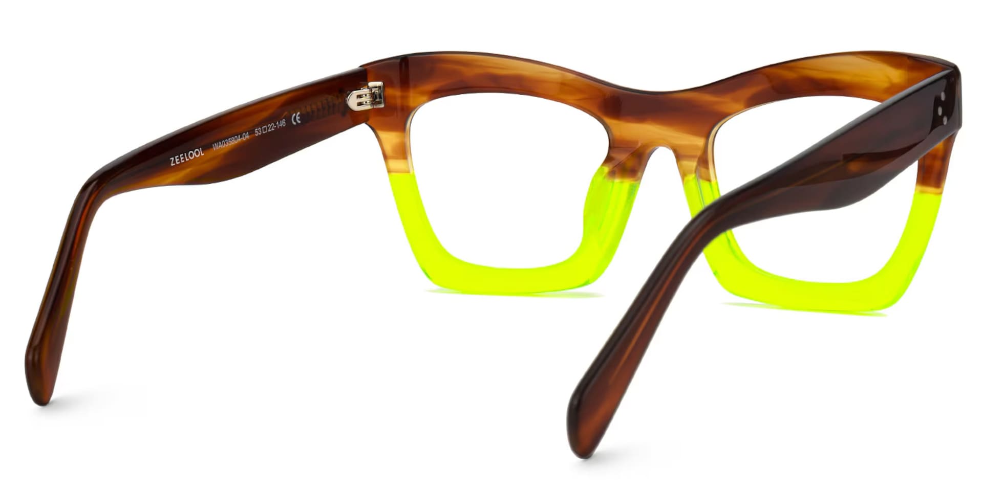 Benitez Square Green Frame Glasses | Zeelool Optical3