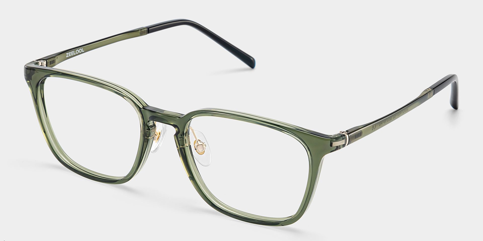 Lily Olive Green Glasses Frames for Women | ZEELOOL3