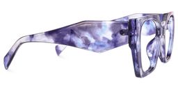 Sileidy Geometric Purple Glasses2