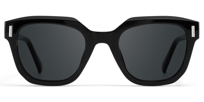Nia Square Black Sunglasses