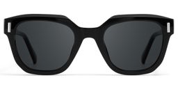 Nia Black Square Sunglasses1