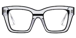 Legette Square Black Glasses0