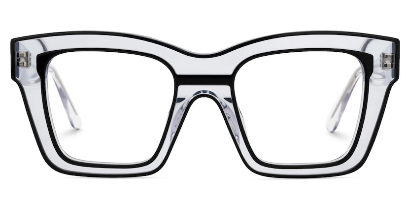 Legette Square Black Glasses