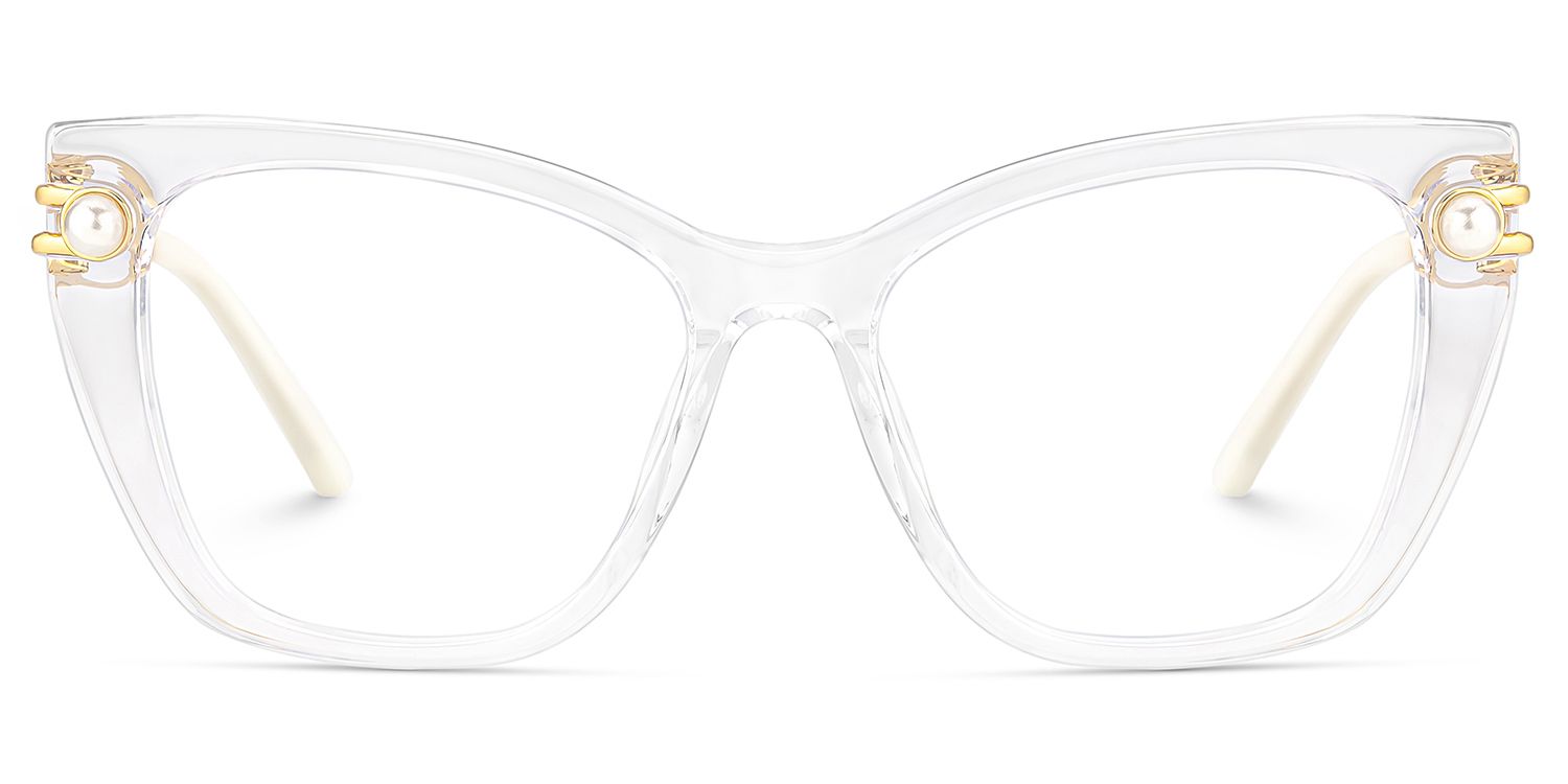 Victor Eyeglasses in Cat eye Clear Frame | Zeelool2