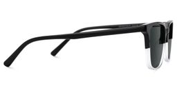 Barnhill Square Black-Clear Glasses2