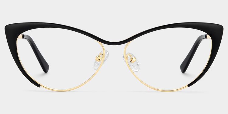 Ellen Black Cat eye Glasses