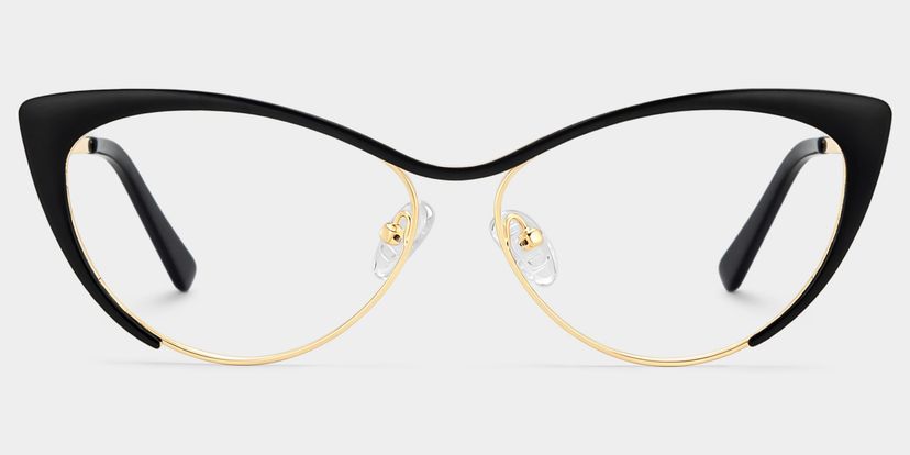 Ellen Black Cat eye Glasses