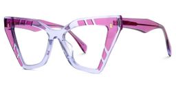 Vella Butterfly Purple Glasses1