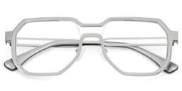 Hype Geometric Silver Glasses3