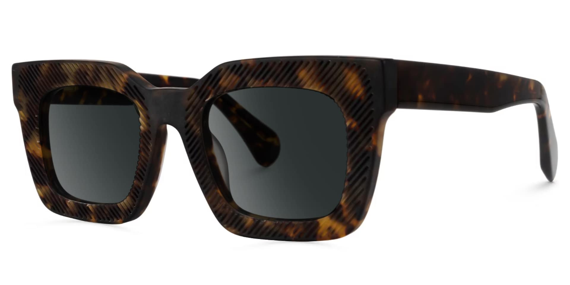 Keisa Square Tortoise Sunglasses1