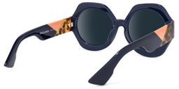 Geoffrey Geometric Dark-Blue Sunglasses3