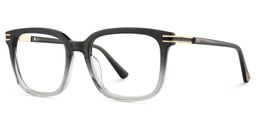 Kenny Square Gray-Clear Glasses3