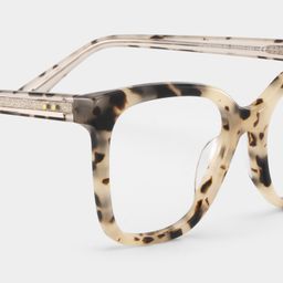 Sage Tortoise Rectangle Glasses7