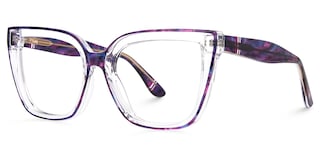 Mirta Square Purple Glasses1