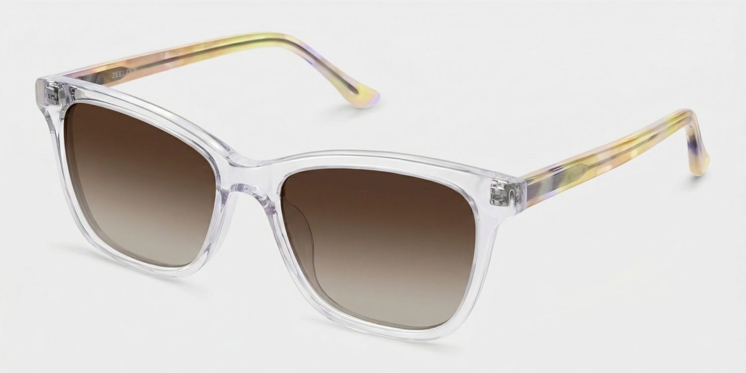 Faith Healing Glasses - Clear Rectangle Acetate Frames | ZEELOOL2
