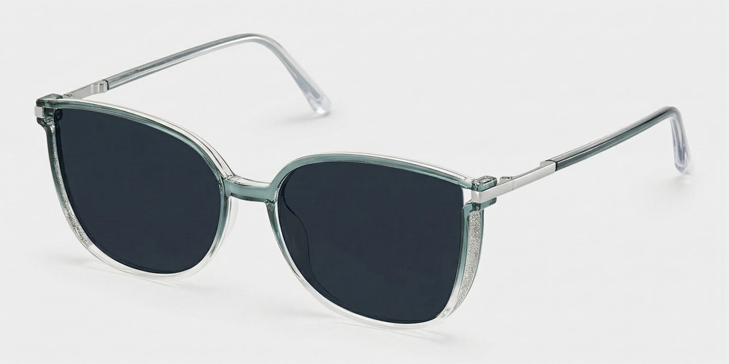 Rodz Sage Green Frame Glasses with Square Design2