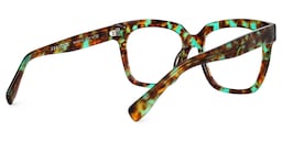 Xion Square Green-Tortoise Glasses3
