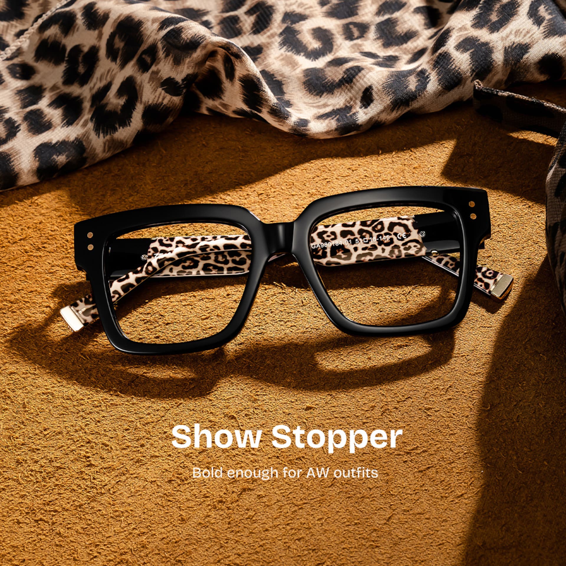 Caius Black Frame Glasses with Square Frame Online | ZEELOOL2