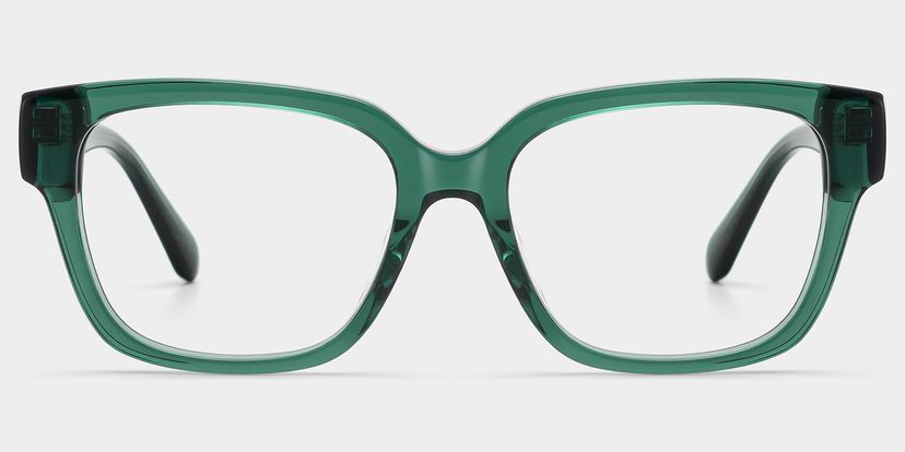 Blake Green Square Glasses