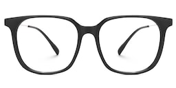 Ameedah Square Black Glasses0